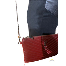 Load image into Gallery viewer, SAINT LAURENT MATELASSÉ TABLET POUCH IN QUILTED LEATHER