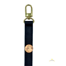 Load image into Gallery viewer, Leather Adjustable Purse Strap Replacement for Cross Body Bag Handbag Black color 1.8cm