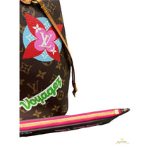 Load image into Gallery viewer, Louis Vuitton Neverfull MM with Pouch Limited Edition World Tour