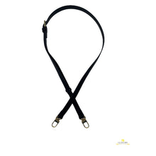 Load image into Gallery viewer, Leather Adjustable Purse Strap Replacement for Cross Body Bag Handbag Black color 1.8cm