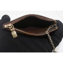 Load image into Gallery viewer, Louis Vuitton Damier pochette Claire key ring