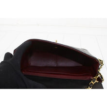 Load image into Gallery viewer, Chanen Diana Lambskin black quilted flap