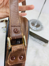 Load image into Gallery viewer, Burberry Oval Vintage Plaid Canvas Shoulder Bag