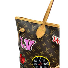 Load image into Gallery viewer, Louis Vuitton Neverfull MM with Pouch Limited Edition World Tour