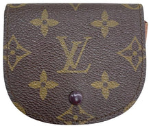 Load image into Gallery viewer, Louis Vuitton Brown Coin Pouch Vintage Wallet