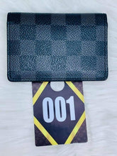 Load image into Gallery viewer, Louis Vuitton Gray Graphite Card Case Wallet