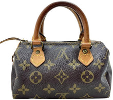 Load image into Gallery viewer, Louis Vuitton Speedy Mini Brown Monogram Canvas Cross Body Bag