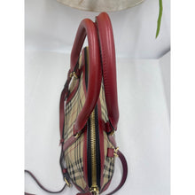 Load image into Gallery viewer, Burberry Top Handle bag with crossbody strap
