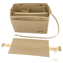 Load image into Gallery viewer, Purse Organizer Insert with zipper handbag &amp; Tote Shaper fit Speedy 25, NeverfulPM Medium size
