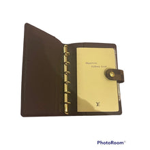 Load image into Gallery viewer, Louis Vuitton Agenda PM Damier Ebene
