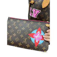 Load image into Gallery viewer, Louis Vuitton Neverfull MM with Pouch Limited Edition World Tour
