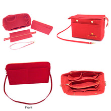 Load image into Gallery viewer, Purse Organizer Insert with zipper Handbag &amp; Tote Shaper, Fit Speedy, Neverfull MM GM, 3 Sizes
