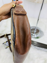 Load image into Gallery viewer, Burberry Oval Vintage Plaid Canvas Shoulder Bag
