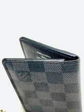 Load image into Gallery viewer, Louis Vuitton Gray Graphite Card Case Wallet
